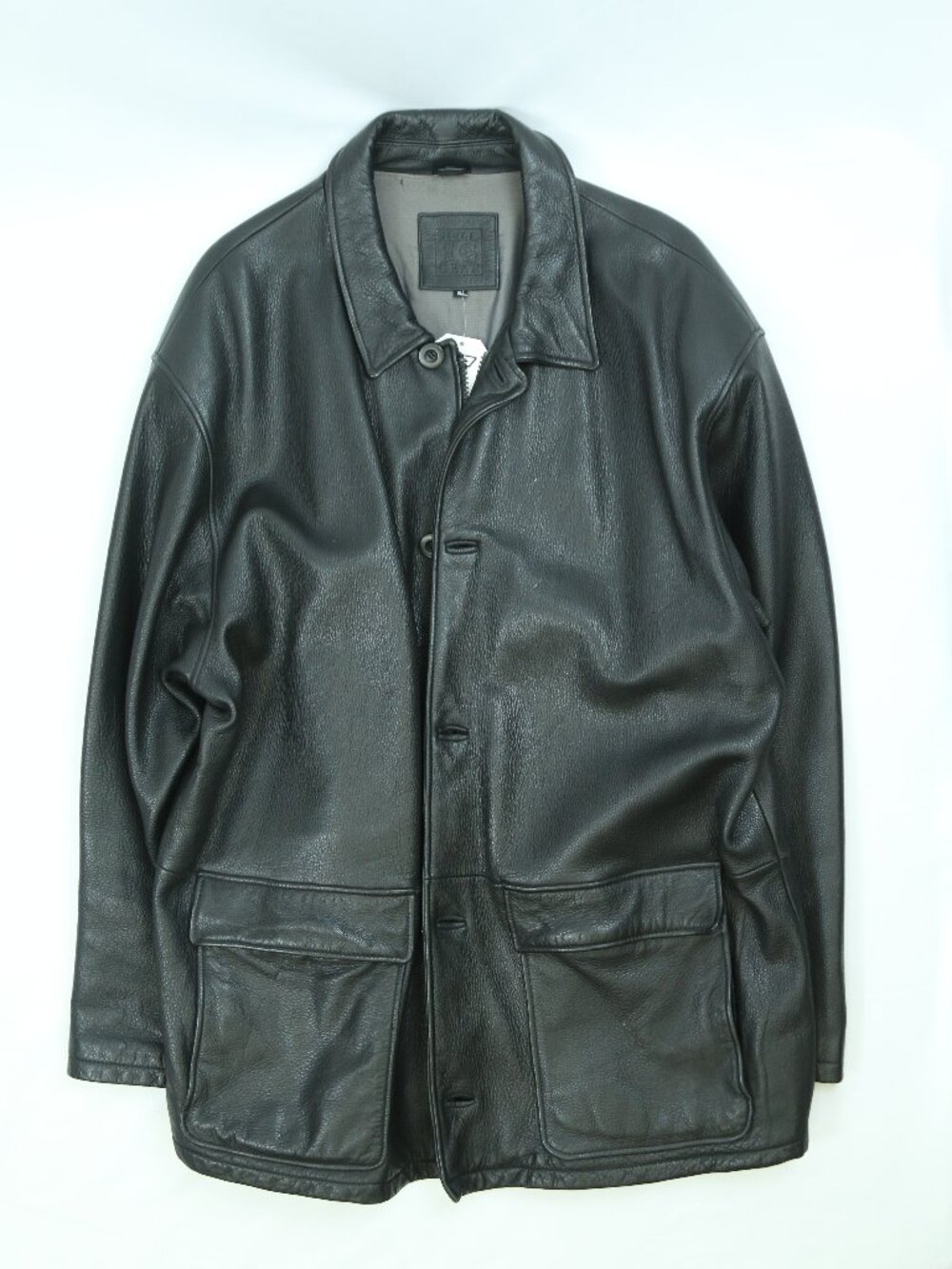 Men's Field Gear Heavy Premium Leather Jacket Size XL